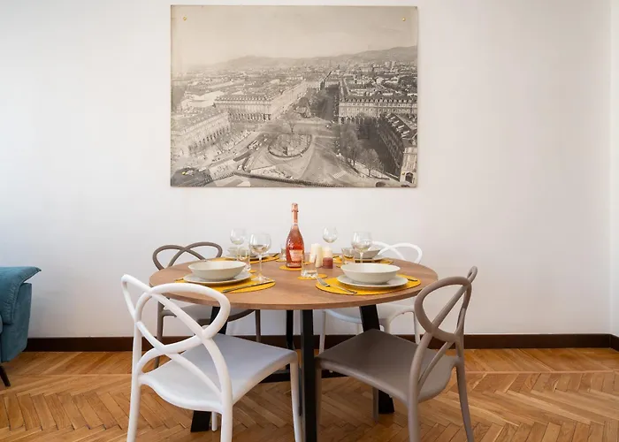 Apartament Terrazza Matteotti 23 - Centro - Porta Susa - Metropolitana *